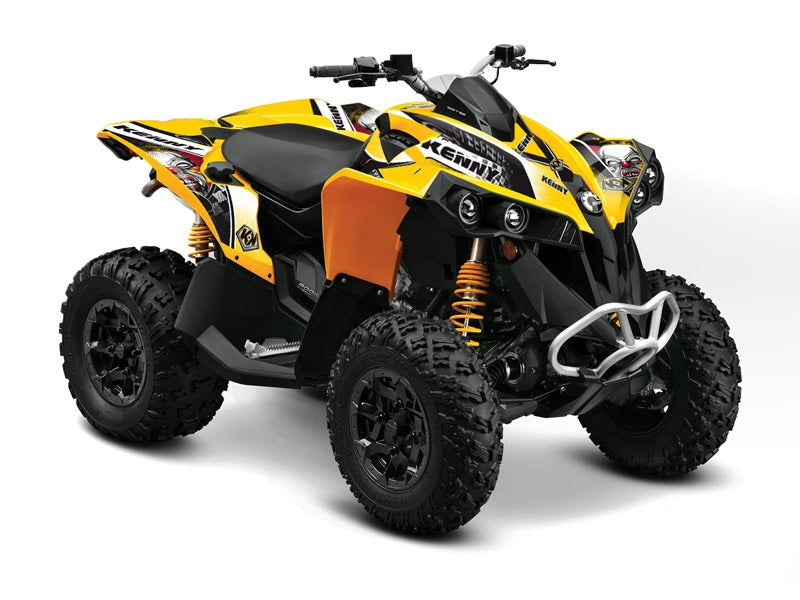 Laden Sie das Bild in Galerie -Viewer, CAN AM RENEGADE ATV KENNY GRAPHIC KIT
