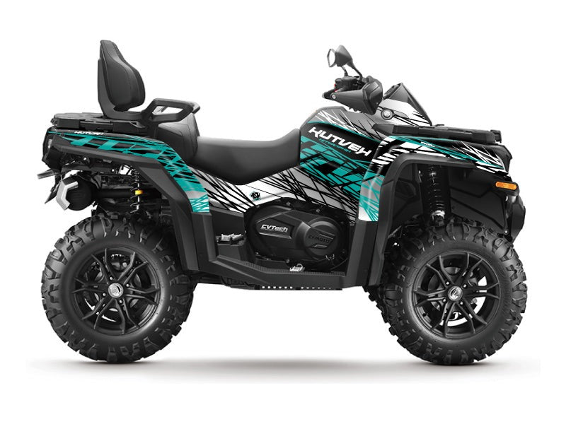 CF MOTO CFORCE 1000 ATV ERASER GRAPHIC KIT GREY