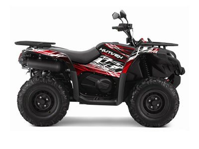 CF MOTO CFORCE 450 S ATV ERASER GRAPHIC KIT RED WHITE
