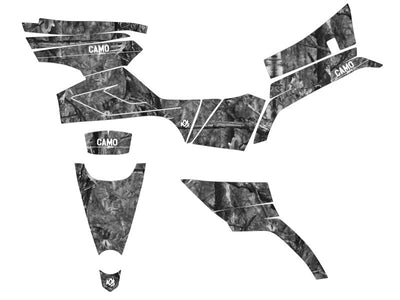 CF MOTO CFORCE 520 S ATV CAMO GRAPHIC KIT GREY