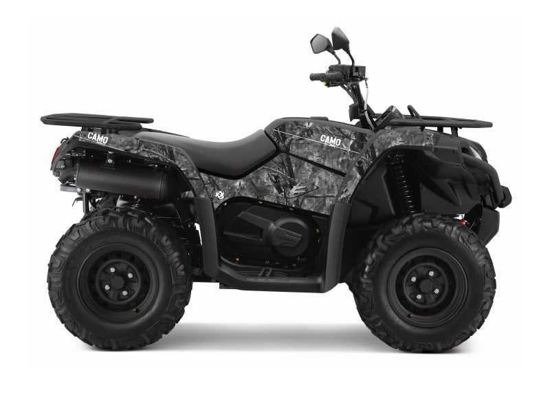 Chargez l&#39;image dans la visionneuse de la galerie, CF MOTO CFORCE 520 S ATV CAMO GRAPHIC KIT GREY
