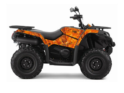 CF MOTO CFORCE 520 S ATV CAMO GRAPHIC KIT ORANGE
