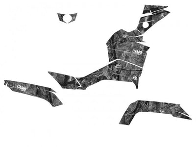 CF MOTO CFORCE 850 XC ATV CAMO GRAPHIC KIT GREY