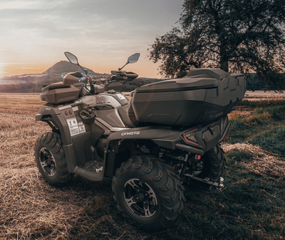 TESSERACT ATV ​​BOX CFMOTO CFORCE 625 2023- mit Metallträger