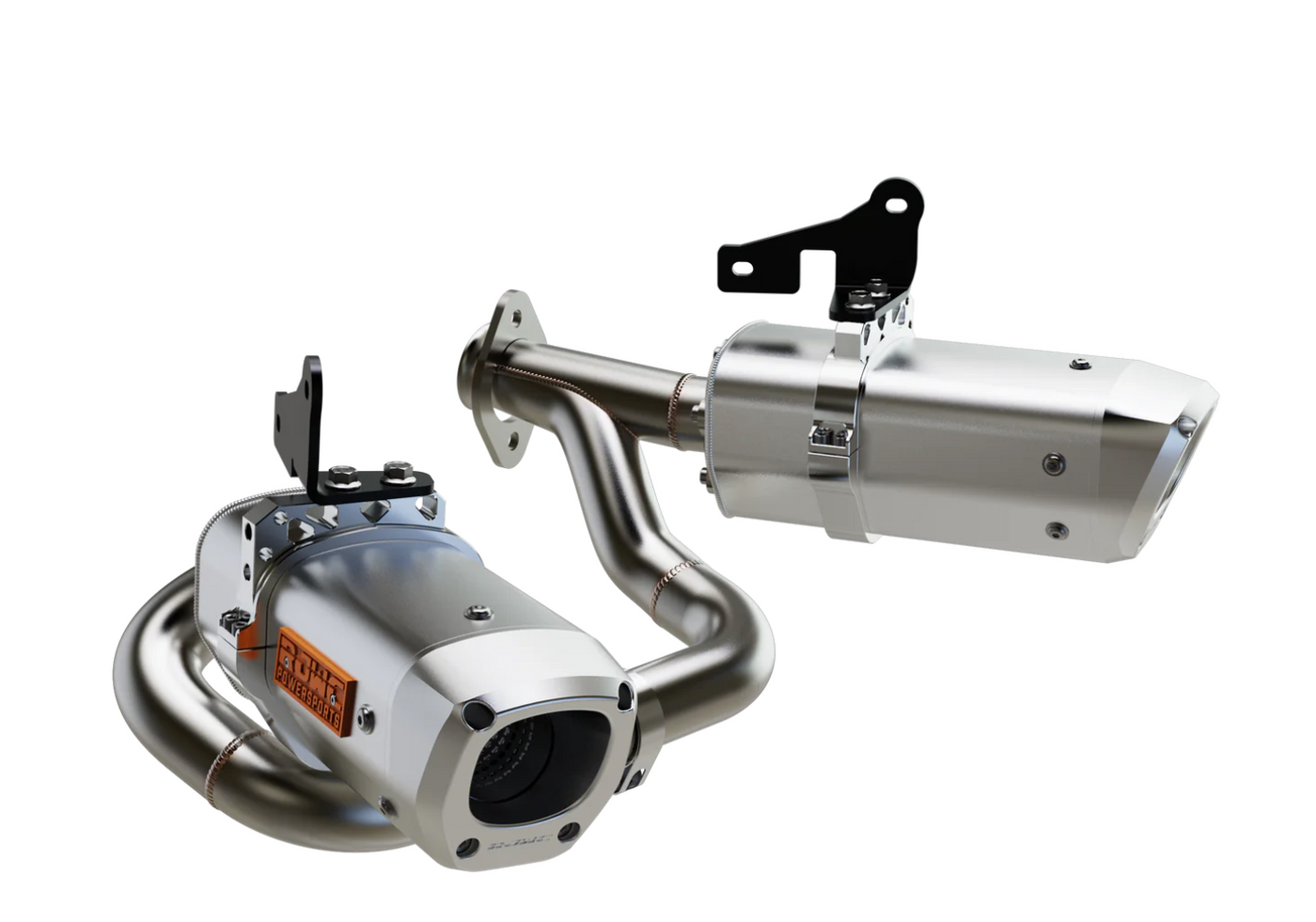 RJWC AUSPUFFANLAGE CFMOTO CFORCE 850-1000 XC Split Dual APX