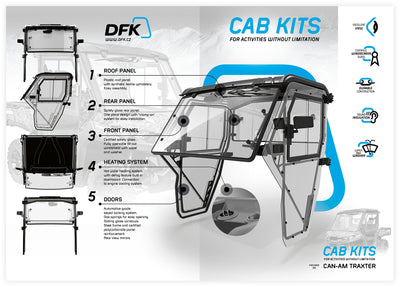 Cabin CAN-AM DEFENDER/TRAXTER PREMIUM CABIN KIT 2020+