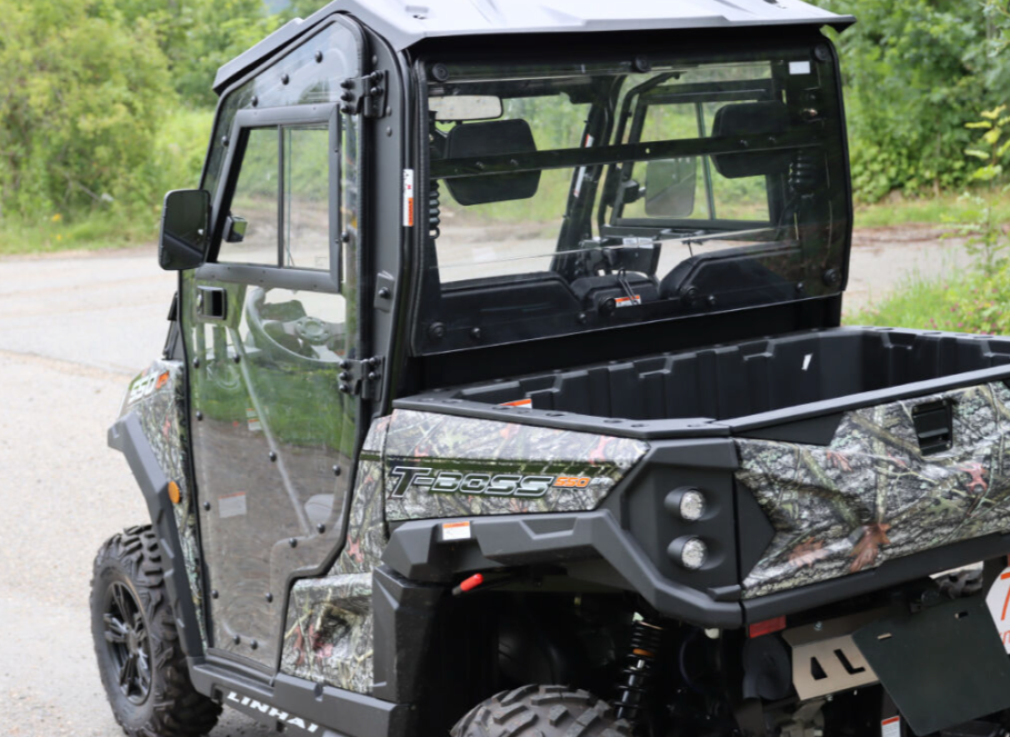 Cabin with heating for Linhai UTV 520/550/570/650 T-BOSS without roof (fit with original roof)