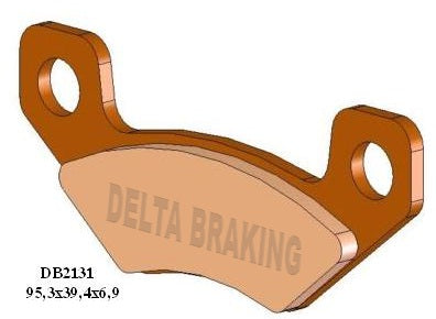 PLAQUETTES DE FREIN DELTA BRAKING KH398 CAN-AM DS 450 ARRIÈRE