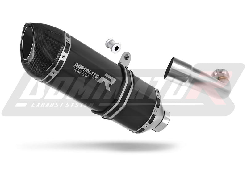 Load image into Gallery viewer, CAN AM SPYDER RT S 1330 2014 - 2017 EXHAUST SILENCER MUFFLER HP1 BLACK + DB KILLER MEDIUM
