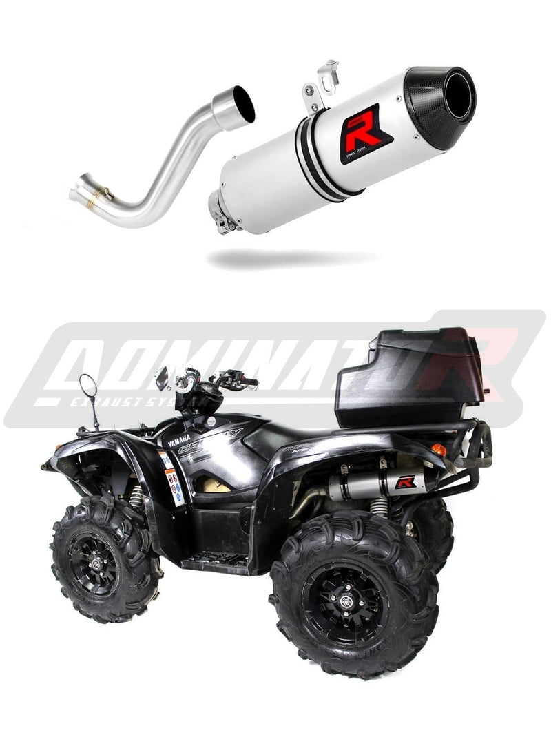 Laden Sie das Bild in Galerie -Viewer, YAMAHA GRIZZLY 700 EPS 2016–2018 AUSPUFFSCHALLDÄMPFER MX2 + DB KILLER MEDIUM
