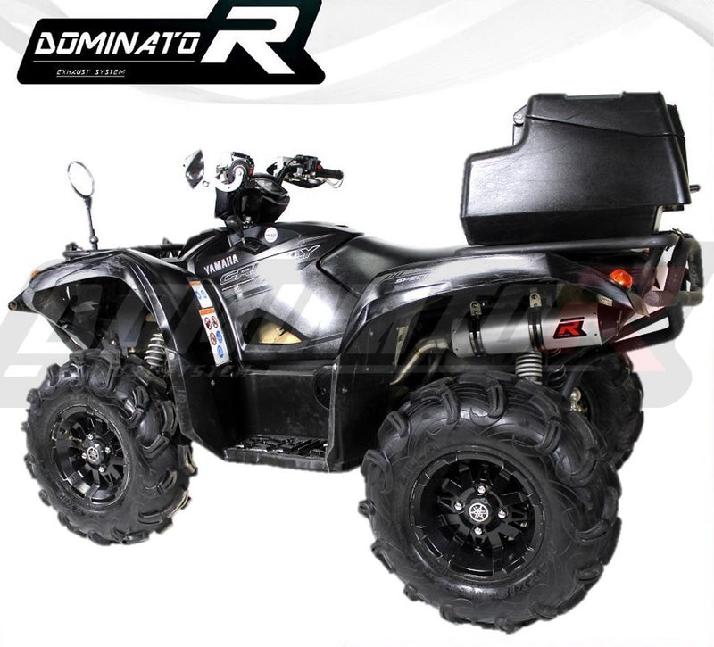 Laden Sie das Bild in Galerie -Viewer, YAMAHA GRIZZLY 700 EPS 2016–2018 AUSPUFFSCHALLDÄMPFER MX2 + DB KILLER MEDIUM
