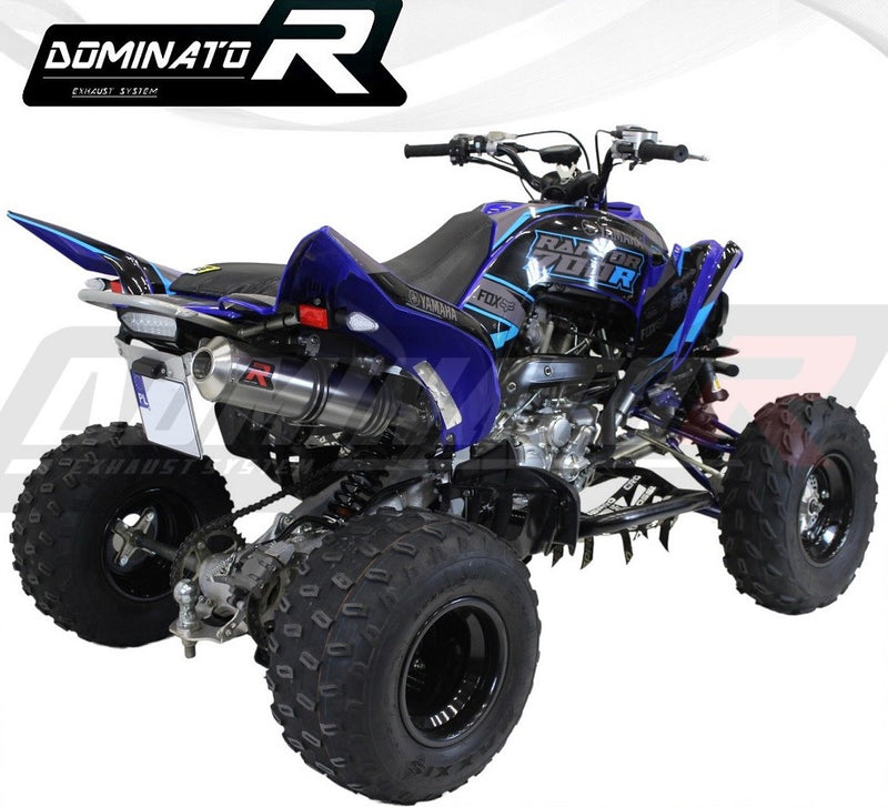 Laden Sie das Bild in Galerie -Viewer, YAMAHA RAPTOR 700 R 2015–2021 AUSPUFFSCHALLDÄMPFER MX + DB KILLER MEDIUM
