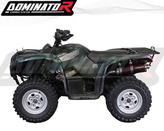 YAMAHA YFM 700 GRIZZLY 2007–2015 AUSPUFFSCHALLDÄMPFER P7 SCHWARZ + DB KILLER