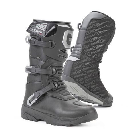 Chargez l&#39;image dans la visionneuse de la galerie, ELEVEIT T SPIRIT EVO WP BLACK atv moto boots
