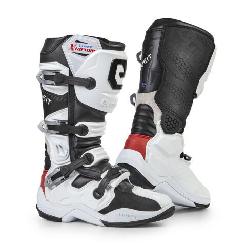 Chargez l&#39;image dans la visionneuse de la galerie, ELEVEIT X TARMAC WHITE/BLACK atv moto shoes
