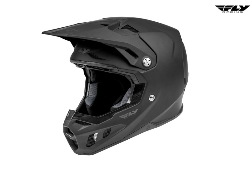 Load image into Gallery viewer, FLY RACING Formula CC Solid Helmet - Matte Black 73-4300
