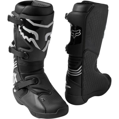 Chargez l&#39;image dans la visionneuse de la galerie, FOX COMP BOOT - BLACK MX22 mx boots
