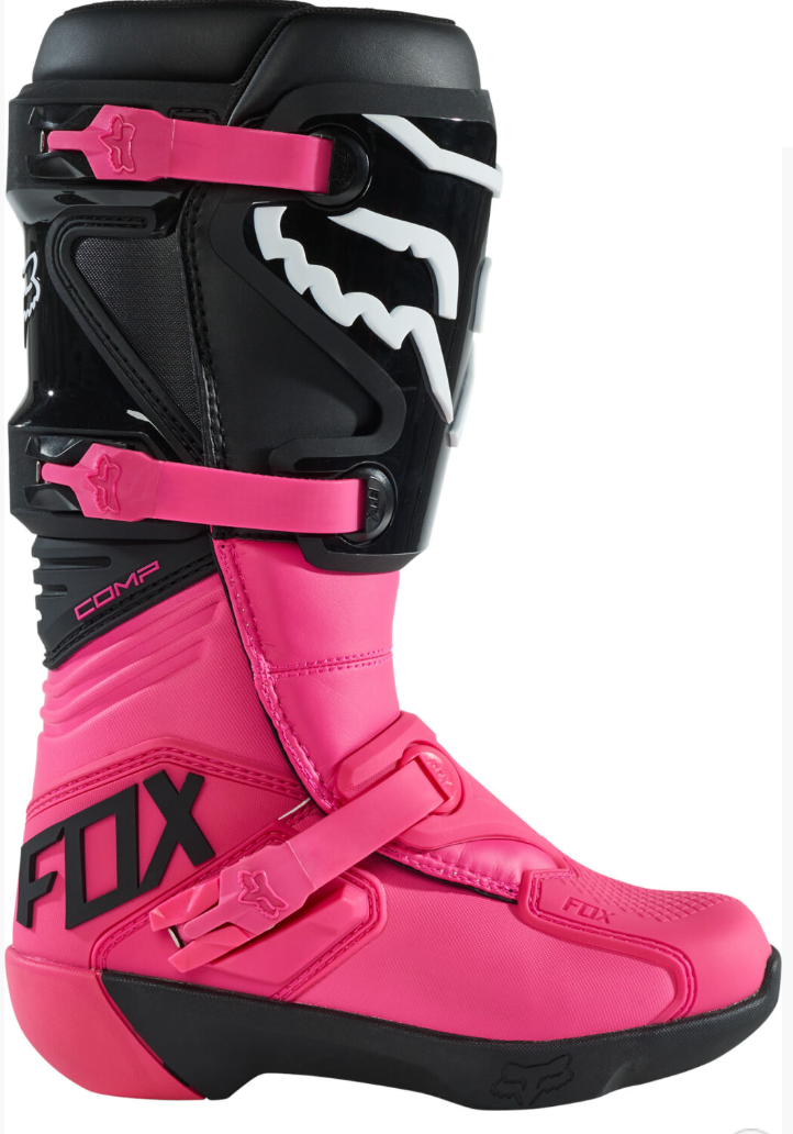 Load image into Gallery viewer, FOX WOMEN BOOTS - BLACK/PINK MX23
