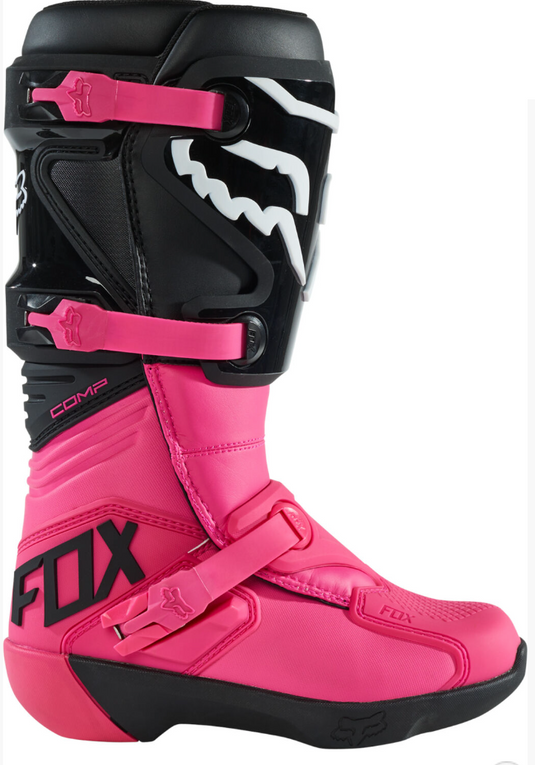 FOX WOMEN BOOTS - BLACK/PINK MX23