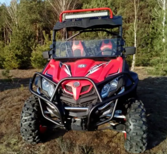 FRONT BUMPER CF MOTO UTV Z8 BLACK