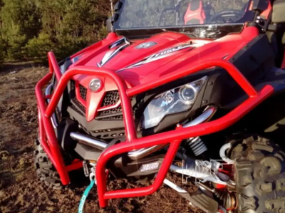 FRONT BUMPER CF MOTO UTV Z8 RED
