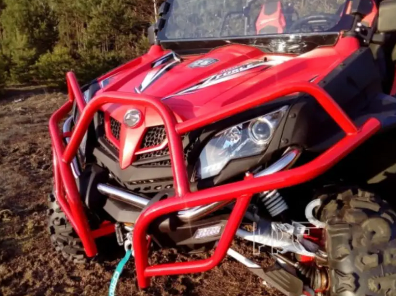 Load image into Gallery viewer, FRONT BUMPER CF MOTO UTV Z8 RED
