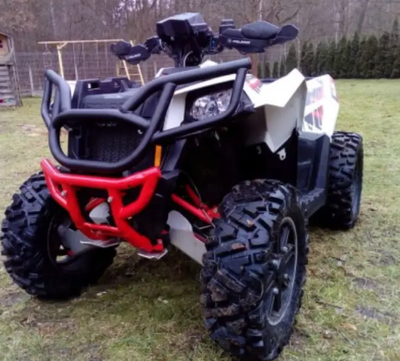 FRONTSTOßSTANGE POLARIS SCRAMBLER 850/1000 (SCHWARZ)