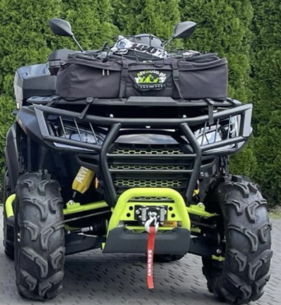 FRONT BUMPER SEGWAY SNARLER AT6 S/L (BLACK) atv quad