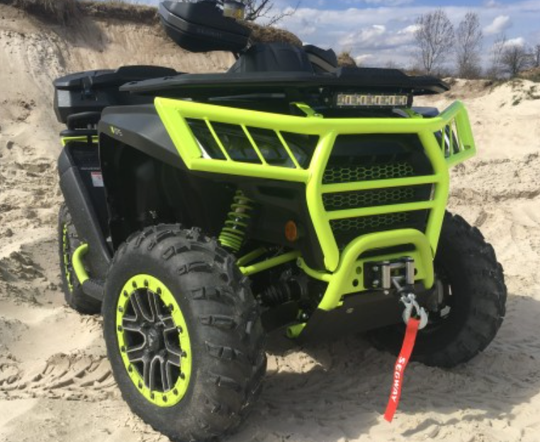 Load image into Gallery viewer, FRONT BUMPER SEGWAY SNARLER AT6 S/L (LIME-GREEN) atv quad
