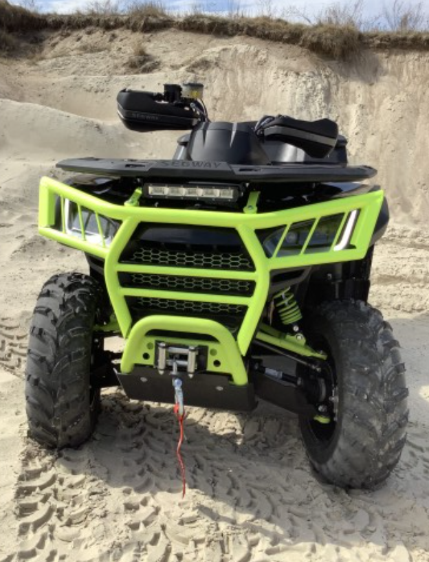 Load image into Gallery viewer, FRONT BUMPER SEGWAY SNARLER AT6 S/L (LIME-GREEN)
