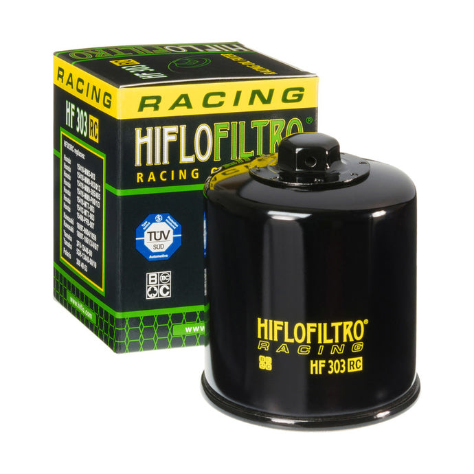HIFLO OIL FILTER HF 303 RACING NUT 17MM