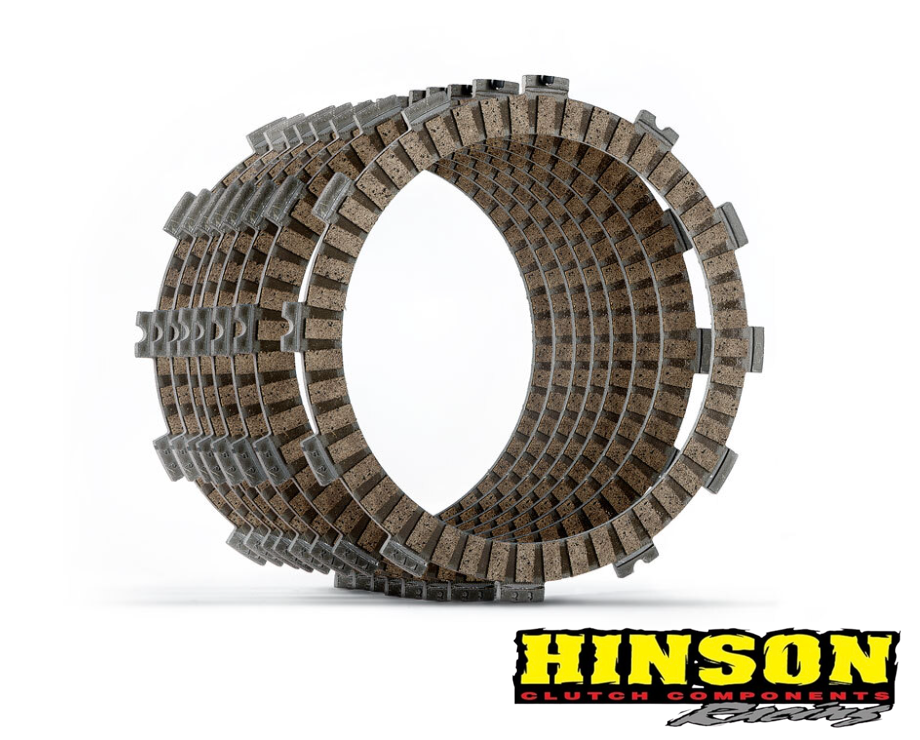 HINSON Friction Clutch Plates 9pcs TRX KFX LTZ FP154-9-001