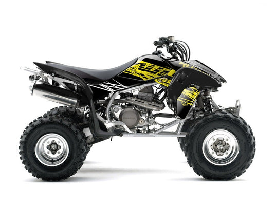 HONDA 250 TRX R ATV ERASER FLUO GRAPHIC KIT YELLOW