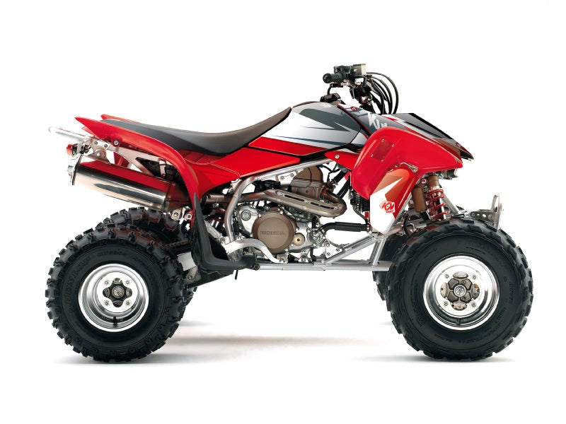 Chargez l&#39;image dans la visionneuse de la galerie, HONDA 250 TRX R ATV STAGE GRAPHIC KIT BLACK RED
