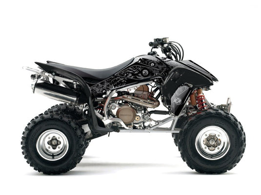 HONDA 250 TRX R ATV ZOMBIES DARK GRAPHIC KIT BLACK