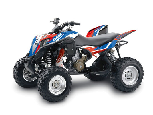 HONDA 700 TRX ATV STAGE GRAPHIC KIT BLUE RED