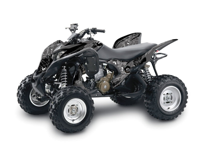 Chargez l&#39;image dans la visionneuse de la galerie, HONDA 700 TRX ATV ZOMBIES DARK GRAPHIC KIT BLACK
