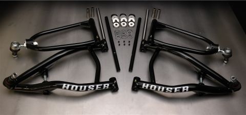 HOUSER A-ARMS XC YFZ450 2006-13 / RAPTOR 700 2006-16 LONG DÉPLACEMENT +0.5´´