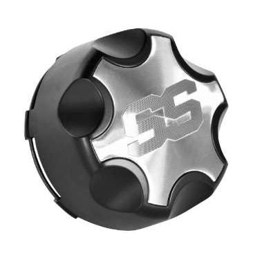 ITP SS WHEEL CAP 4/156 BLK A MACH
