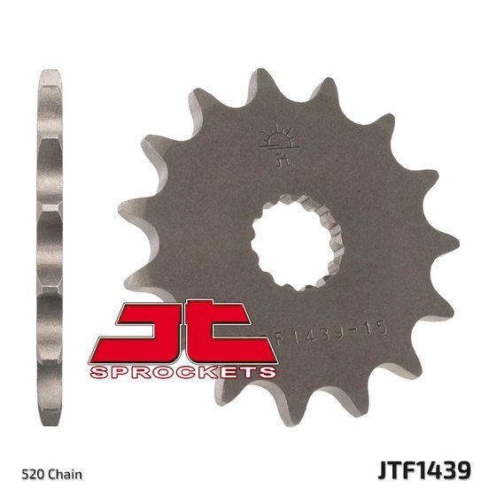  JT FRONT SPROCKET SUZUKI LT-F LT160 185 230 250 QUADRUNNER JTF1439