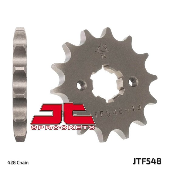 JT FRONT SPROCKET YAMAHA YFM125 RAPTOR 11-13 JTF548