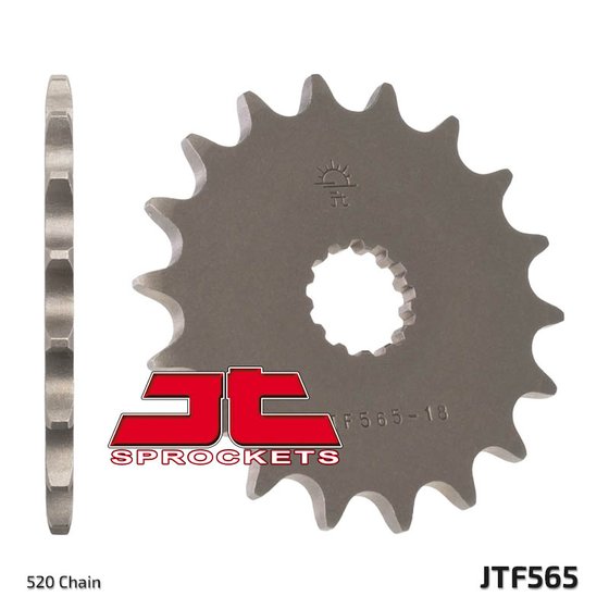 JT FRONT SPROCKET YAMAHA YFZ450 / YFM 660 RAPTOR JTF565