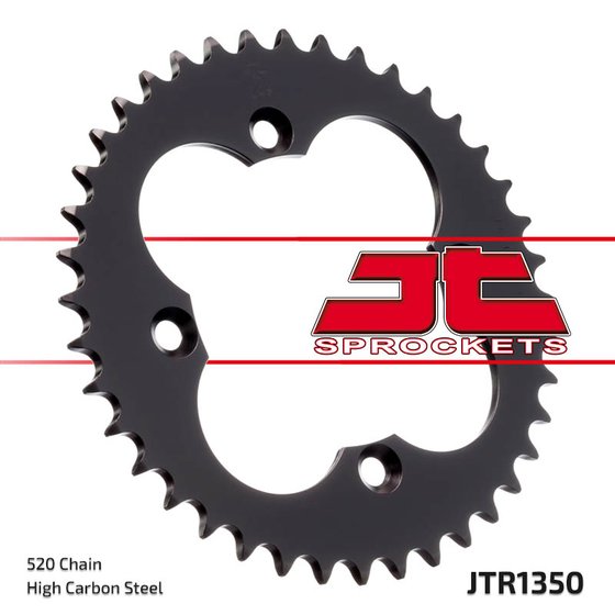 JT REAR STEEL SPROCKET HONDA TRX 250 300 400 450 JTR1350