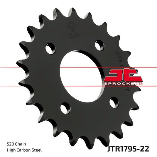 JT REAR SPROCKET KAWASAKI KFX80 03-08 JTR1795