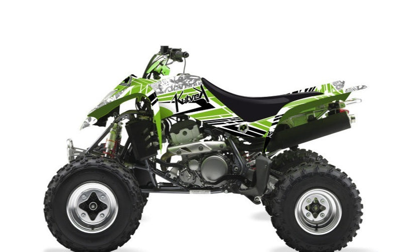 Laden Sie das Bild in Galerie -Viewer, KAWASAKI 400 KFX ATV SPIRIT GRAPHIC KIT
