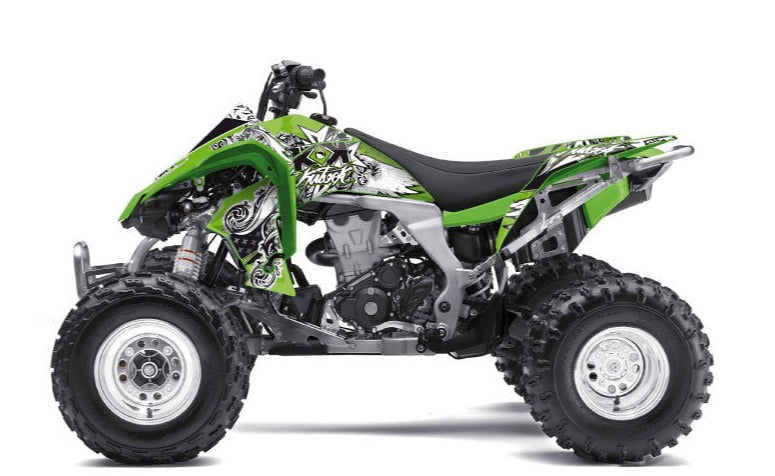 Chargez l&#39;image dans la visionneuse de la galerie, KAWASAKI 450 KFX ATV DEMON GRAPHIC KIT
