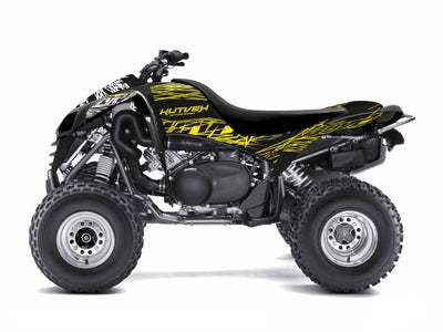 KAWASAKI 700 KFX ATV ERASER FLUO GRAPHIC KIT YELLOW