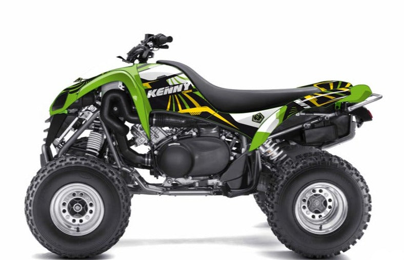 Laden Sie das Bild in Galerie -Viewer, KAWASAKI 700 KFX ATV KENNY GRAPHIC KIT
