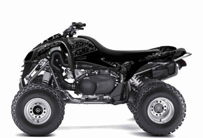 KAWASAKI 700 KFX ATV ZOMBIES DARK GRAPHIC KIT BLACK