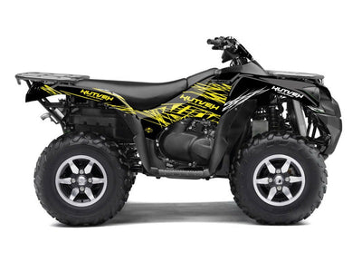 KAWASAKI 750 KVF ATV ERASER FLUO GRAPHIC KIT YELLOW
